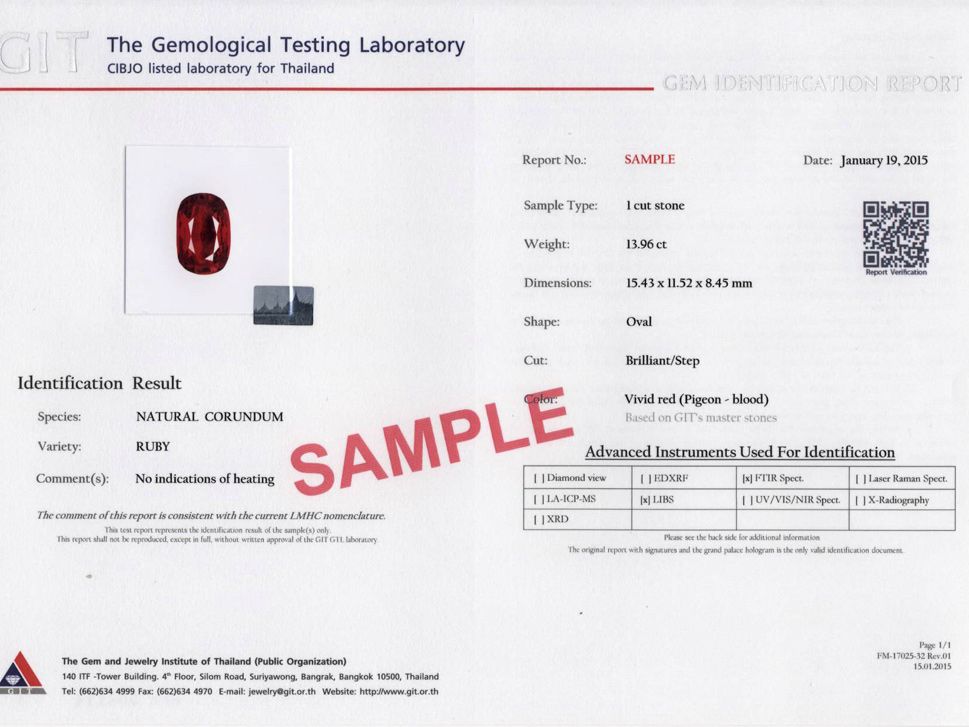 Identification Report GIT Image №1