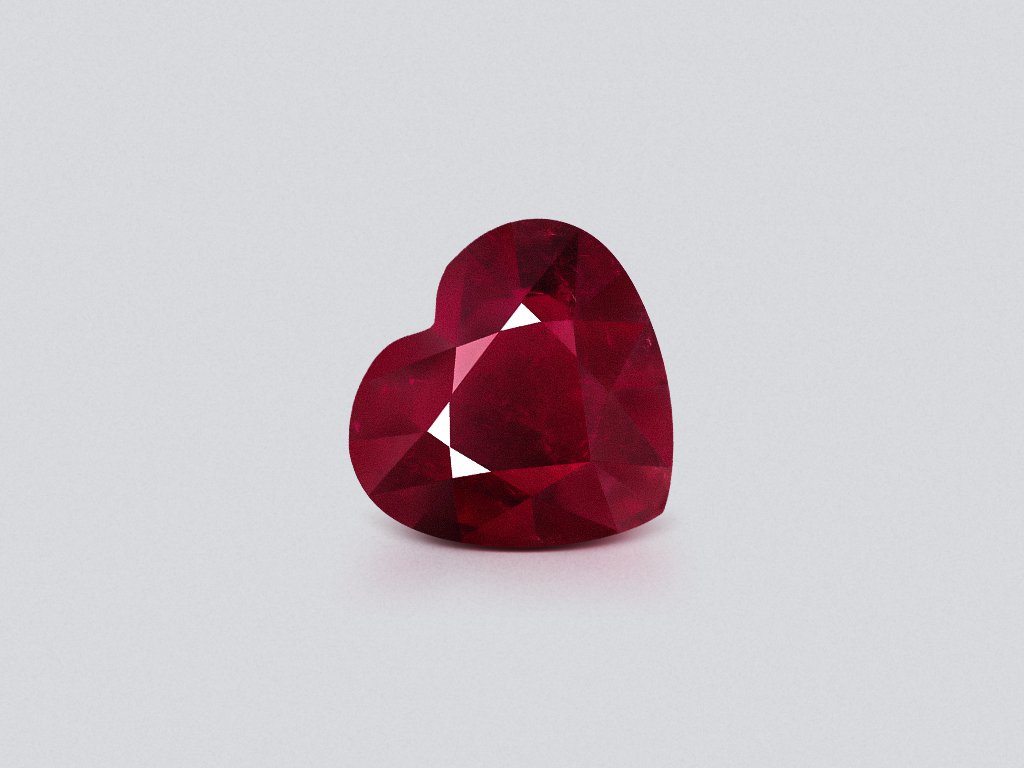 Grande rubellite violette taille cœur 58,35 carats, Afrique Image №1
