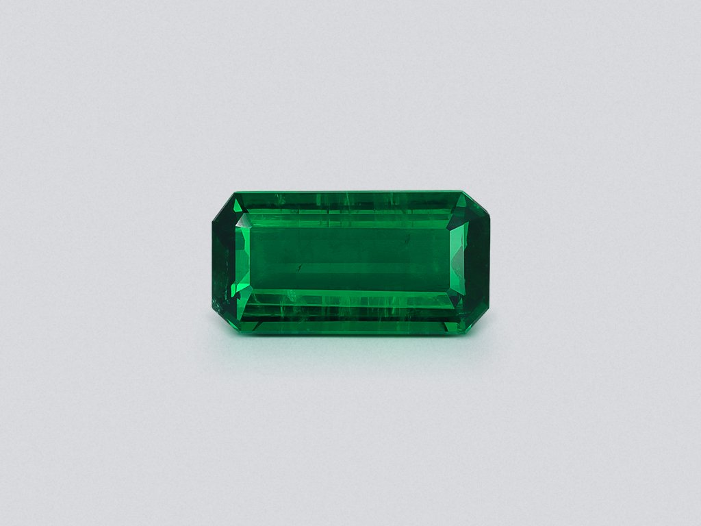 Émeraude taille octogonale vert vif 1,61 carat, Pakistan Image №1