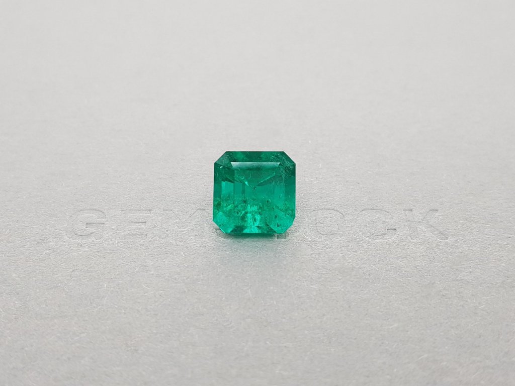 Vivid Green Colombian Emerald 5.95 ct, Gubelin Image №1