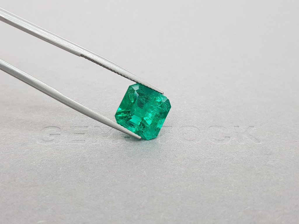 Émeraude colombienne vert vif 5,95 ct, Gubelin Image №4