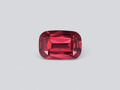 Orange-red tourmaline from Africa 7.79 carats in cushion cut photo