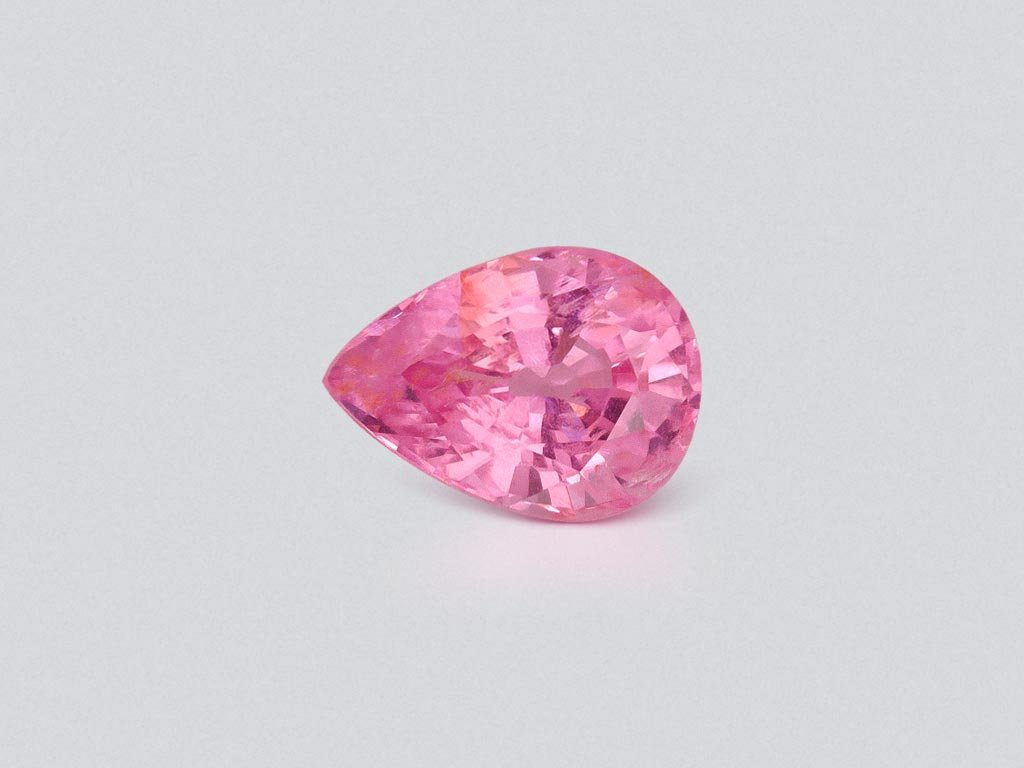 Spinell Mahenge Baby Pink im birnenschliff 1,63 carats, Tansania Image №1