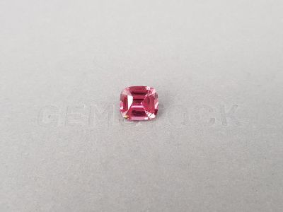 Intense pink cushion cut rubellite 2.86 carats, Nigeria photo