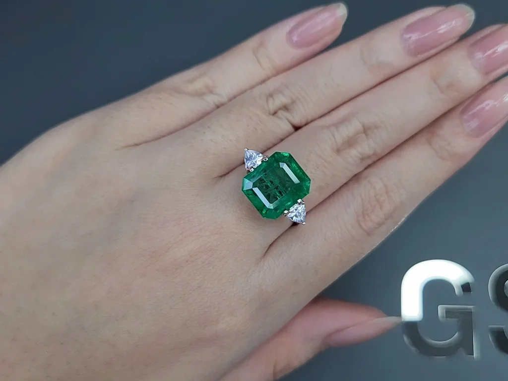 Émeraude taille octogonale 7,94 carats, Zambie  Image №5