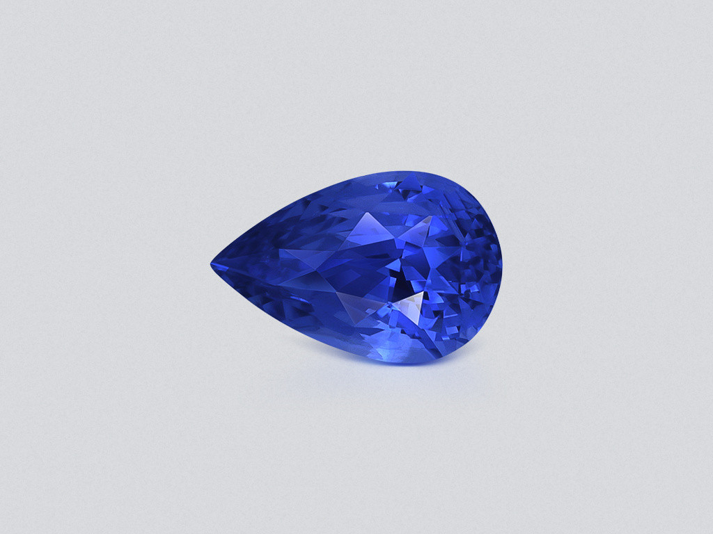Zafiro azul aciano talla pera de 2,07 carats, Sri Lanka Image №1