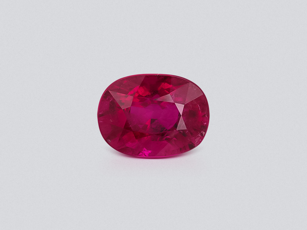 Tourmaline rubellite cushion cut  5.70 carats, Africa Image №1