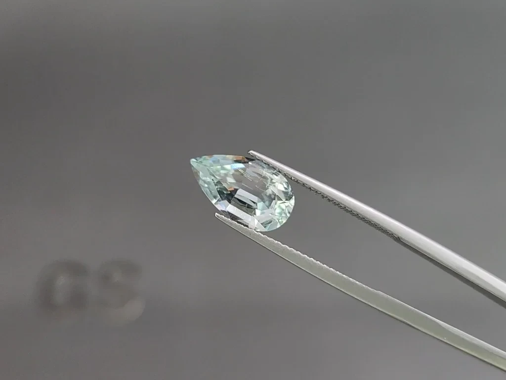 Ensemble aigues-marines taille poire, 7,18 carats, Madagascar Image №3