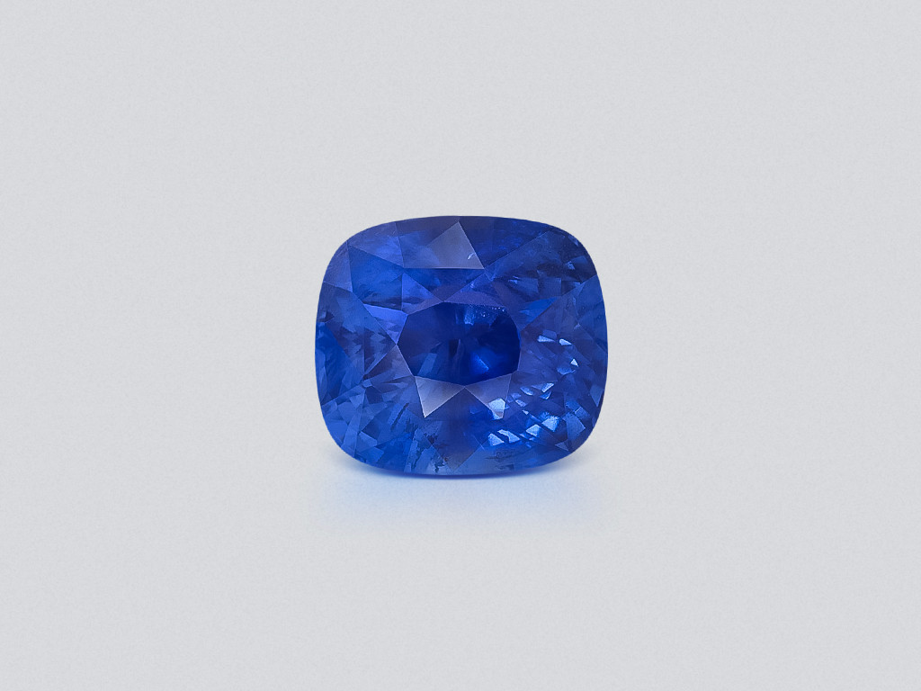 Unbehandelter saphir Royal Blue im cushion-schliff 5,98 karat, Sri Lanka Image №1
