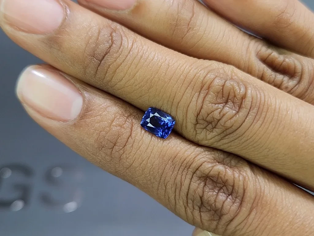 Saphir Royal Blue im cushion-schliff 1,16 karat, Sri Lanka Image №2