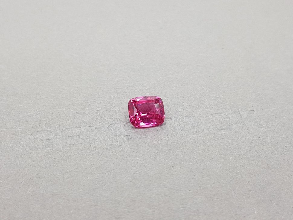Cushion cut pink spinel from Tanzania 2.10 ct Image №2
