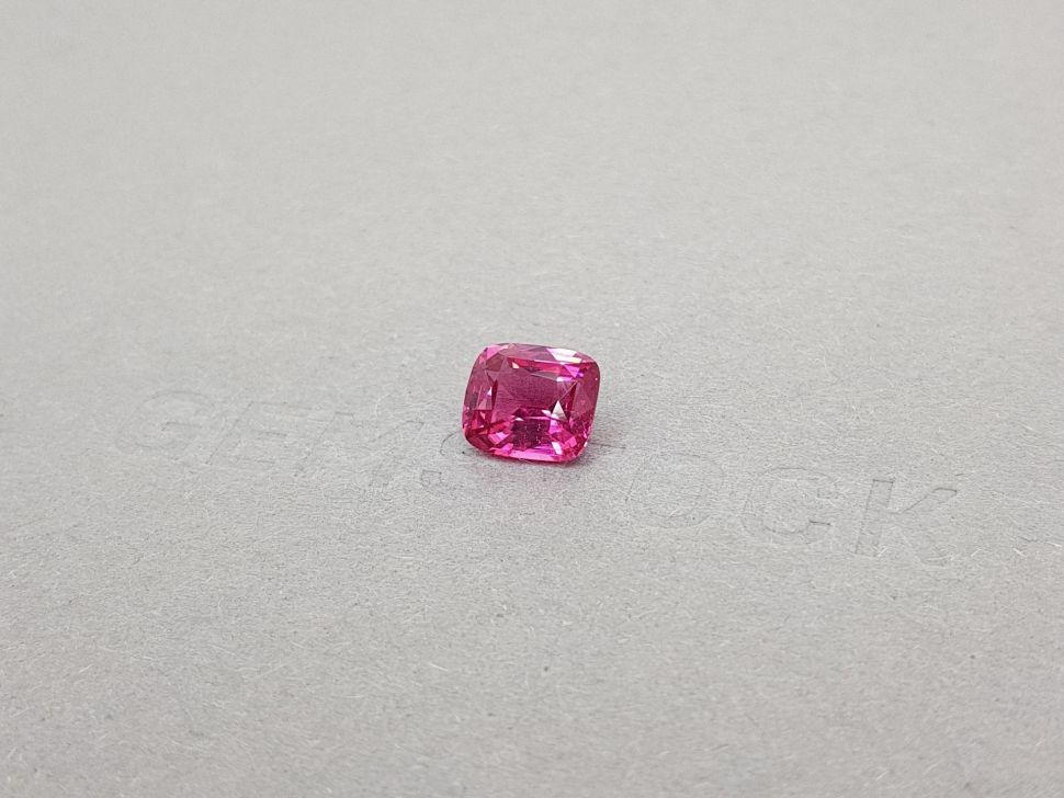 Cushion cut pink spinel from Tanzania 2.10 ct Image №3