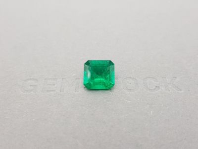 Intense octagon cut emerald 2.89 ct, Colombia, GRS photo