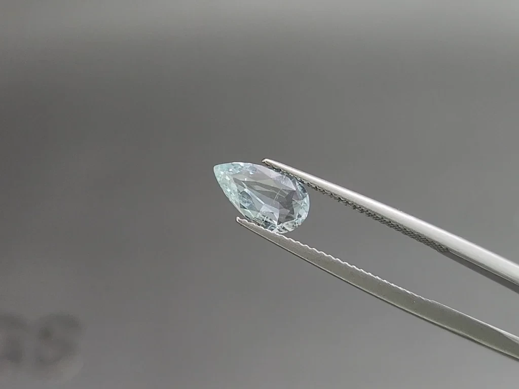Ensemble aigues-marines taille poire, 2,56 carats, Madagascar Image №3