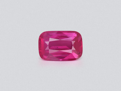 Unheated reddish pink ruby 2.55 carats, Mozambique photo