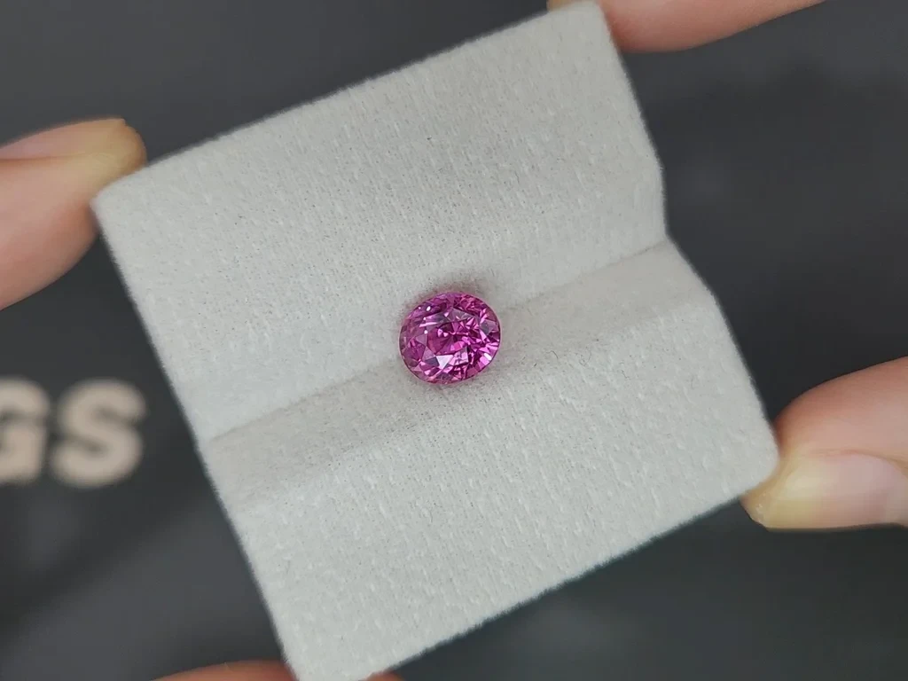 Saphir rose taille coussin de 3,04 carats, Sri Lanka Image №4