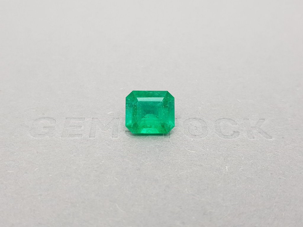 Colombian Vivid Green emerald octagon shape 3.42 ct Image №1
