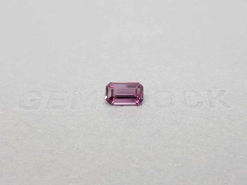 Purple octagon cut spinel 1.59 ct, Burma Image №1