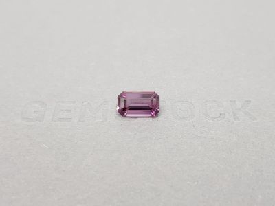 Purple octagon-cut spinel 1.59 ct, Burma photo