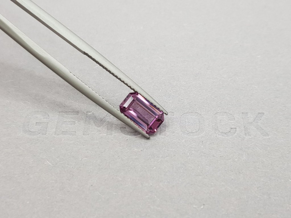 Purple octagon cut spinel 1.59 ct, Burma Image №4