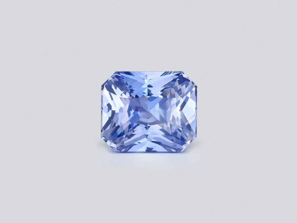 Saphir octogone bleu bleuet 5,09 ct Sri Lanka Image №1