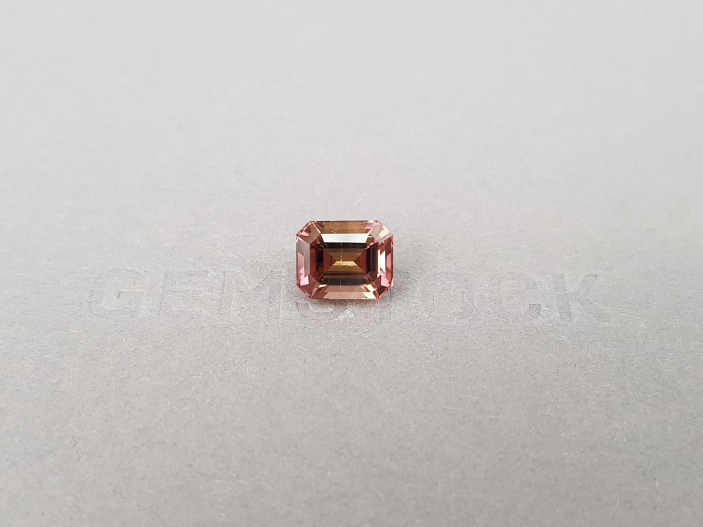 Octagon cut rubellite 3.51 carats, Africa Image №1