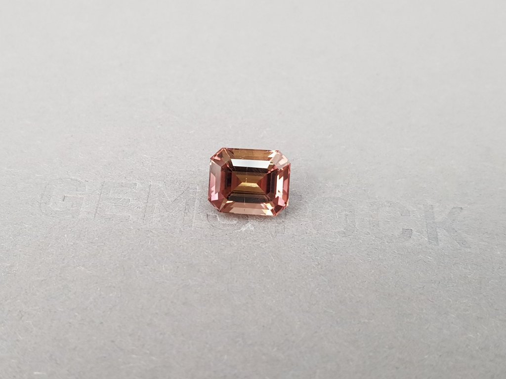 Octagon cut rubellite 3.51 carats, Africa Image №3