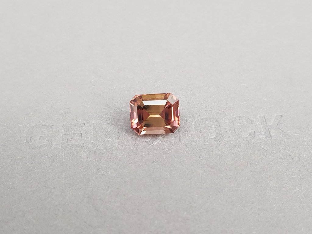 Octagon cut rubellite 3.51 carats, Africa Image №2