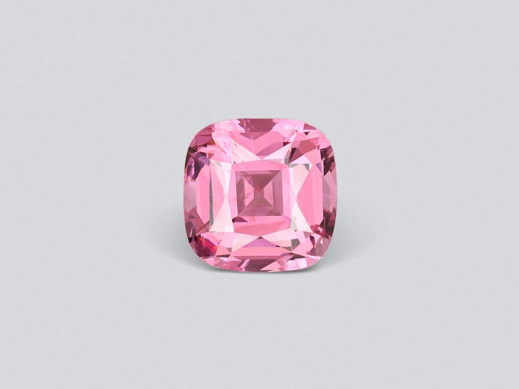 Pink cushion-cut spinel 1.18 carats from Tajikistan Image №1