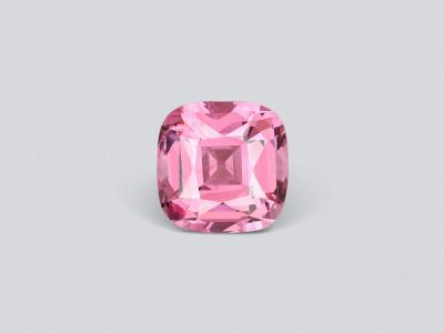 Pink cushion-cut spinel 1.18 carats from Tajikistan photo