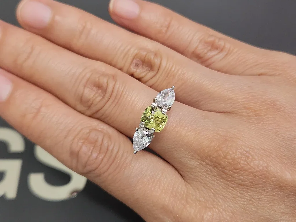 Crisoberilo de talla cojín de 1,55 ct, Sri Lanka   Image №5