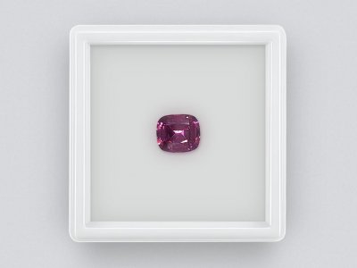 Cushion Cut Rhodolite Garnet 2.56ct Tanzania photo