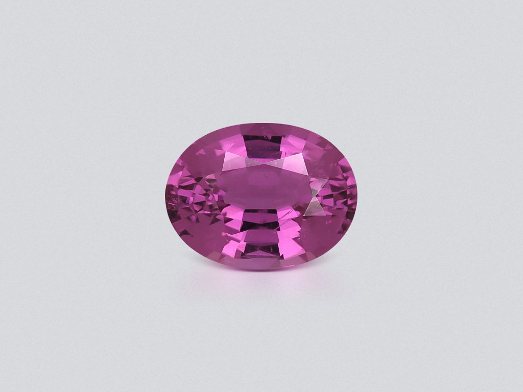 Tourmaline rose vif taille ovale 2,04 ct, Afrique Image №1