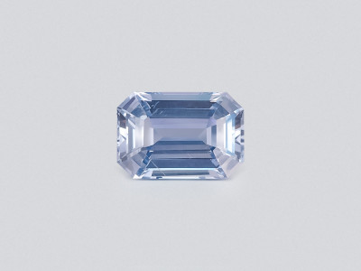 Sapphire Pastel Blue octagon cut 4.02 carats, Sri Lanka photo