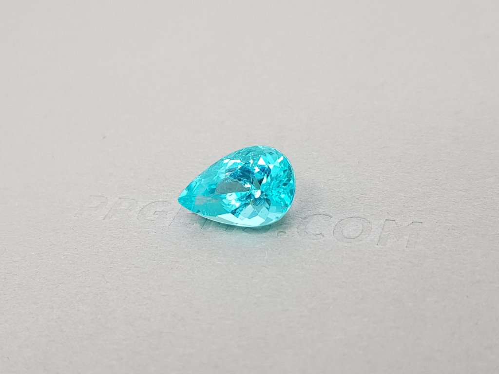 Top quality neon blue paraiba tourmaline 4.55 ct, GIA Image №1