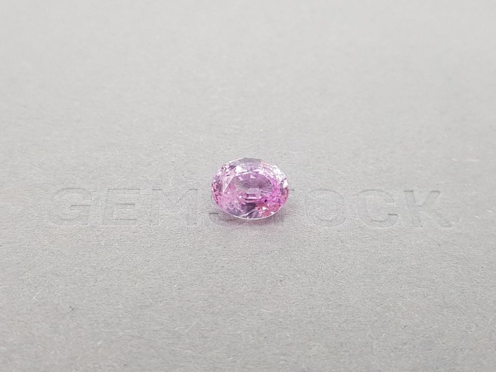 Unheated oval cut Padparadscha sapphire 4.05 ct, GRS Image №1