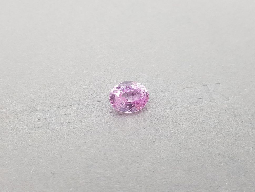 Unheated oval cut Padparadscha sapphire 4.05 ct, GRS Image №2