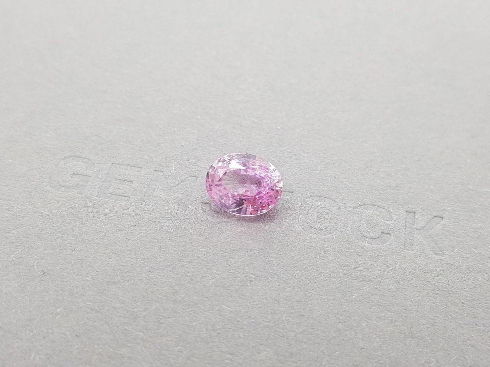 Unheated oval cut Padparadscha sapphire 4.05 ct, GRS Image №3