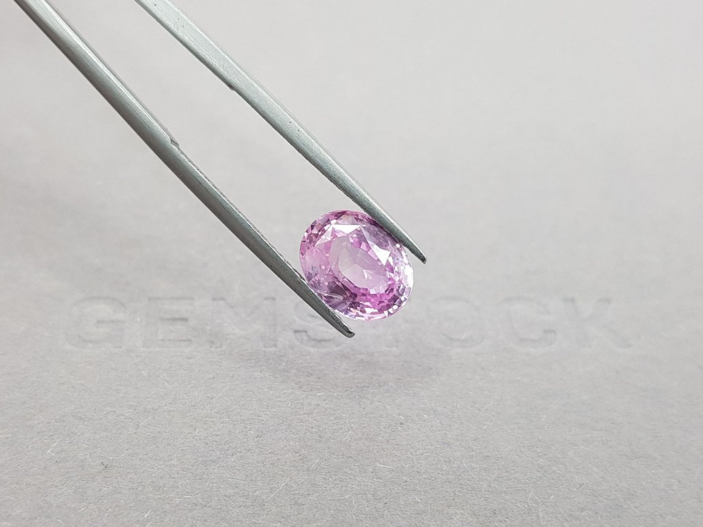 Unheated oval cut Padparadscha sapphire 4.05 ct, GRS Image №4