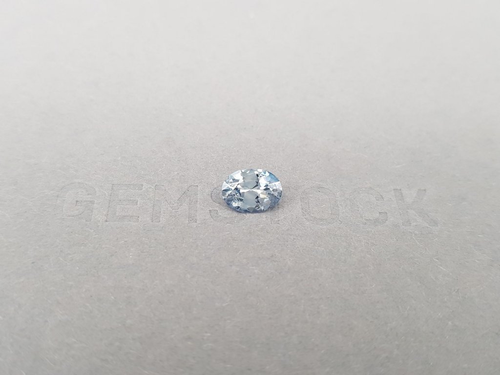 Light blue sapphire 1.34 carats, Sri Lanka Image №1