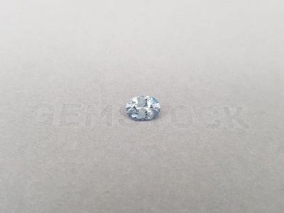 Pale blue unheated sapphire 1.34 ct, Sri Lanka photo