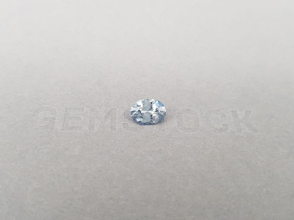 Pale blue unheated sapphire 1.34 ct, Sri Lanka Image №1