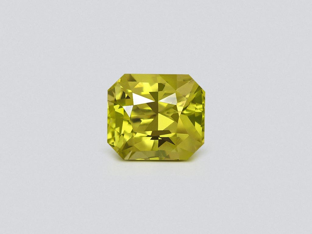 Chrysobéryl taille radiant 1,72 carats, Sri Lanka Image №1