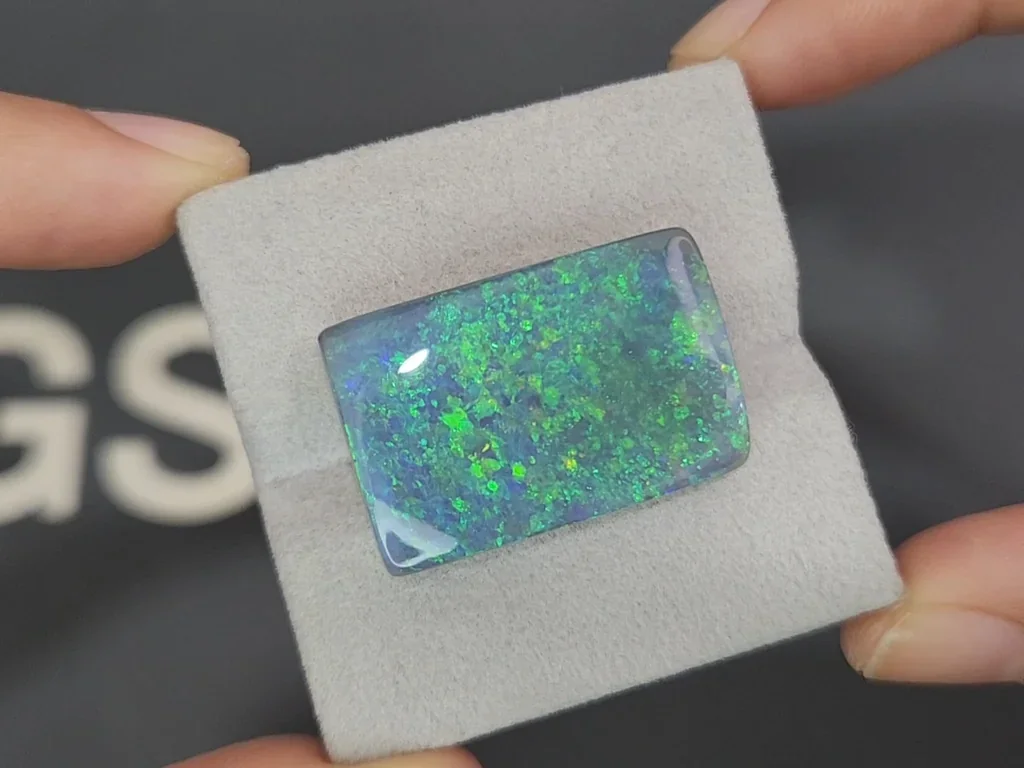 Großer opal  kissenschliff 26,80 carats, Australien Image №3