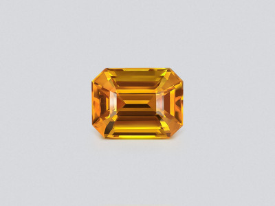 Gelber saphir im achteckschliff 1,56 karats, Sri Lanka photo