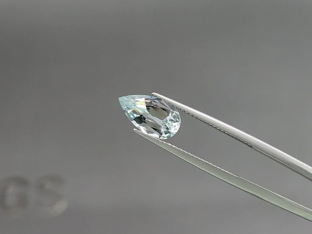 Satz aquamarine im birnenschliff 4,51 karat, Madagaskar Image №3