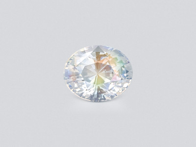 Regenbogen-mondstein im ovalen schliff 7,81 karat, Madagaskar photo