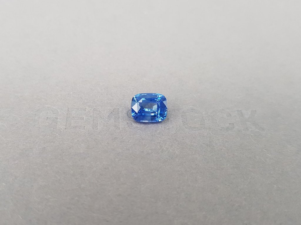 Cushion cut Cornflower blue sapphire 2.52 ct, Sri Lanka Image №1