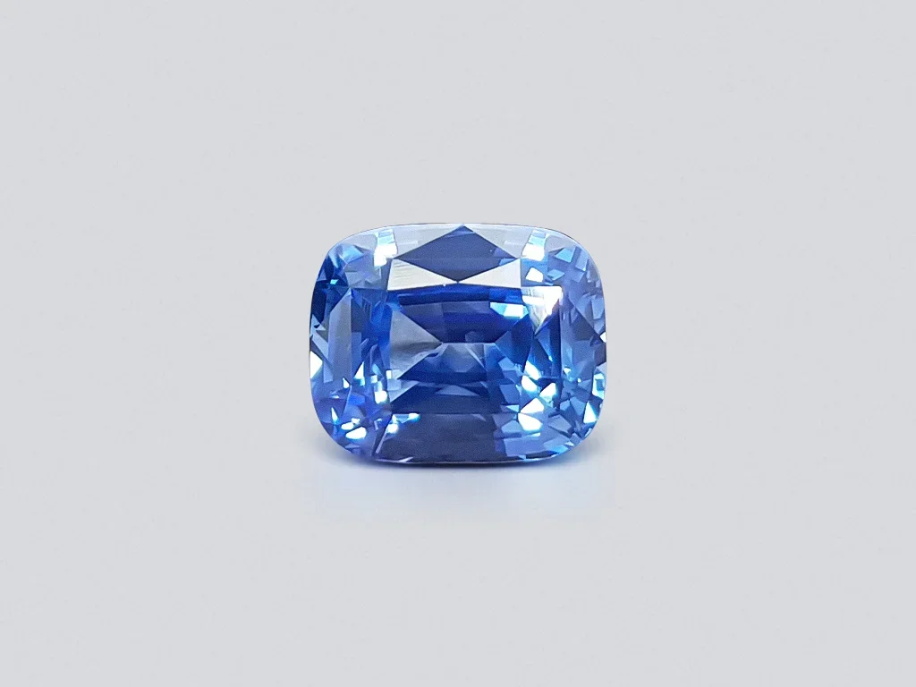 Cushion cut Cornflower blue sapphire 2.52 ct, Sri Lanka Image №1