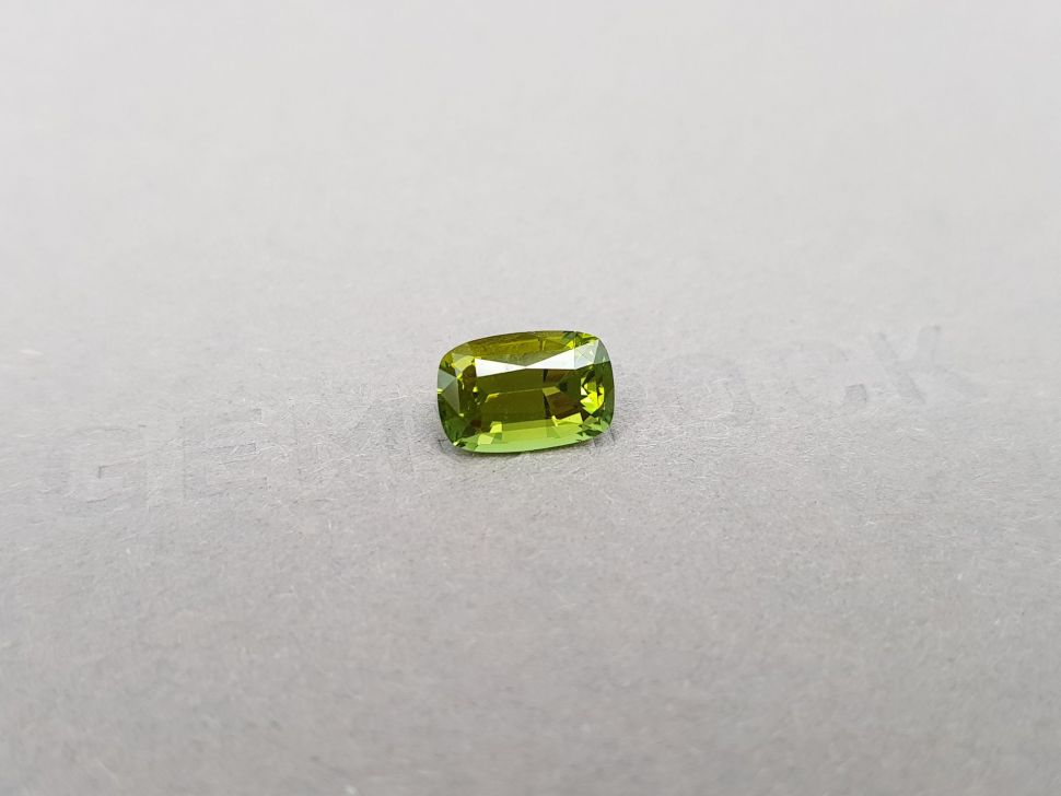 Cushion-cut green tourmaline from Nigeria 1.99 carats Image №2